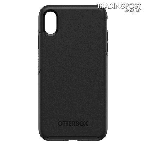 Otterbox Symmetry Case suits iPhone Xs Max (6.5) - Black - OtterBox - 77-60028 - 660543473121