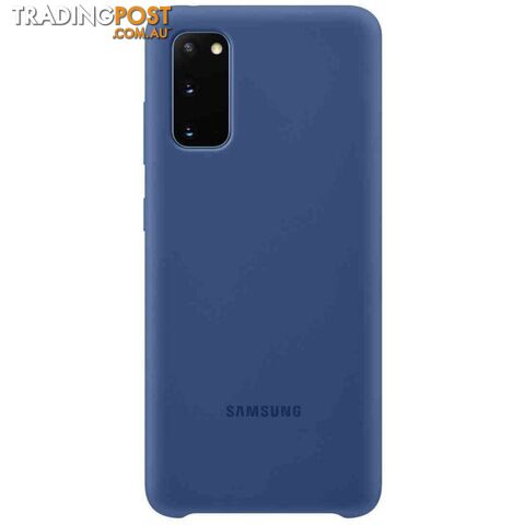 Samsung Galaxy S20 Silicone Cover - Navy Blue - Samsung - EF-PG980TNEGWW - 8806090226205