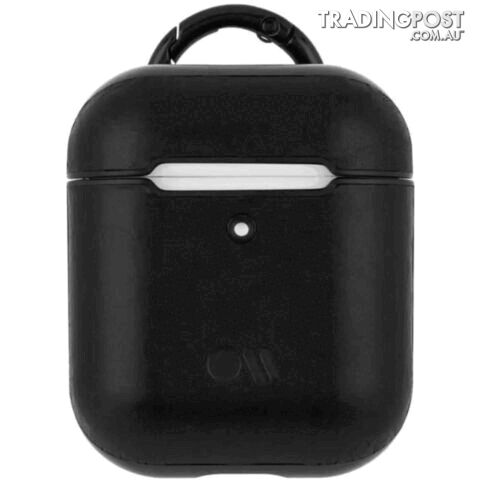 Case-Mate Leather Air Pods Hook Ups Case and Neck Strap - Black - Case-Mate - CM039242 - 846127185356