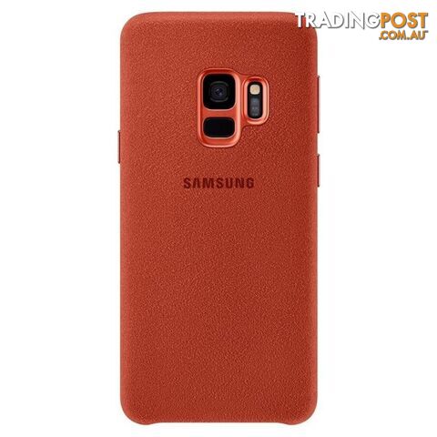 Samsung Galaxy S9 Alcantara Cover - Red - Samsung - EF-XG960AREGWW - 8801643098766