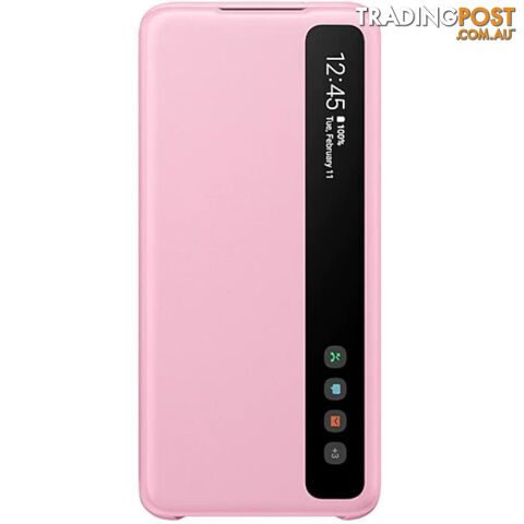 Samsung Galaxy S20 Clear View Cover - Pink - Samsung - EF-ZG980CPEGWW - 8806090226236