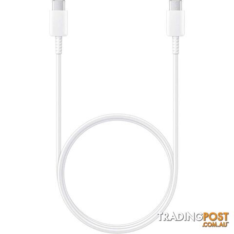 Samsung Genuine USB-C to USB-C Fast Charging Cable - 100W - White - Samsung - EP-DA705BWEGWW - 8801643993542