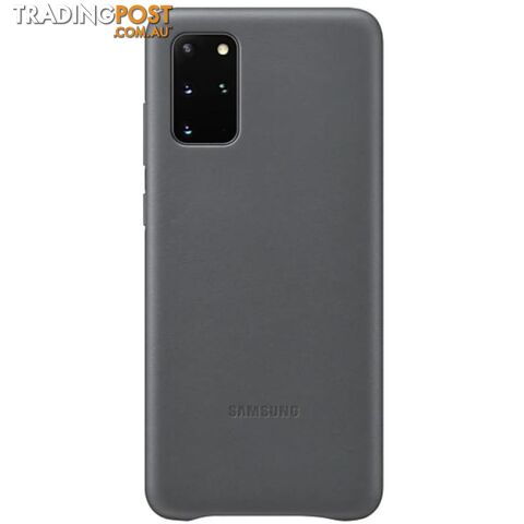 Samsung Galaxy S20+ Leather Cover - Grey - Samsung - EF-VG985LJEGWW - 8806090283932