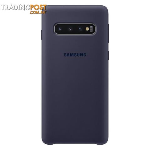 Samsung Silicone Cover suits Galaxy S10 (6.1") - Navy - Samsung - EF-PG973TNEGWW - 8801643640132