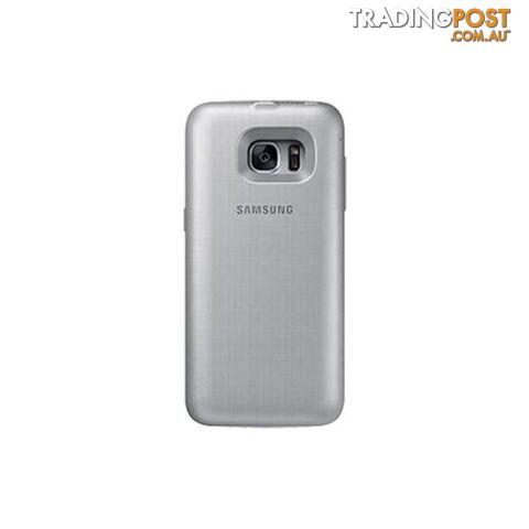 Samsung Galaxy S7 Edge Wireless Fitted Battery Pack Cover - Silver New - Griffin - EP-TG935BSEGWW - 8806088247571