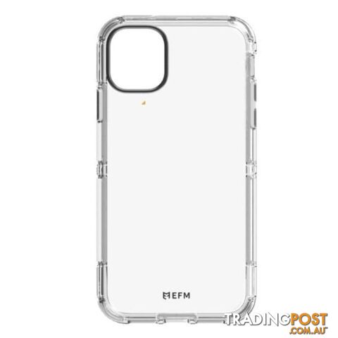 EFM Cayman D3O Crystalex Case Armour suits iPhone 11 Pro Max - Crystal Clear - Efm - EFCCAAE172CLE - 9319655070407