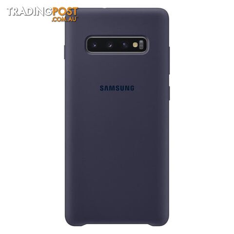 Samsung Silicone Cover suits Galaxy S10+ (6.4") - Navy - Samsung - EF-PG975TNEGWW - 8801643640200