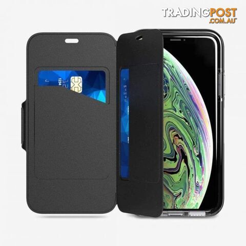 Tech21 Evo Wallet Case for iPhone X/XS - Black - Tech21 - T21-6174 - 5056234706817