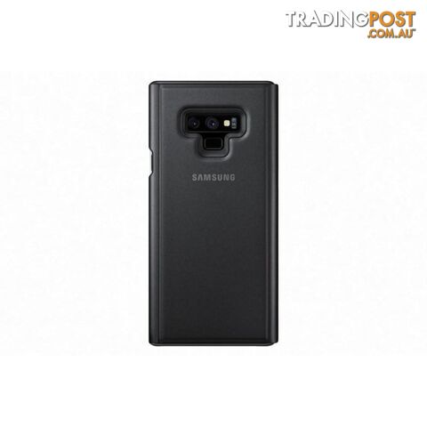 Samsung Clear View Standing Cover suits Samsung Galaxy Note 9 - Black - Samsung - EF-ZN960CBEGWW - 8801643341282