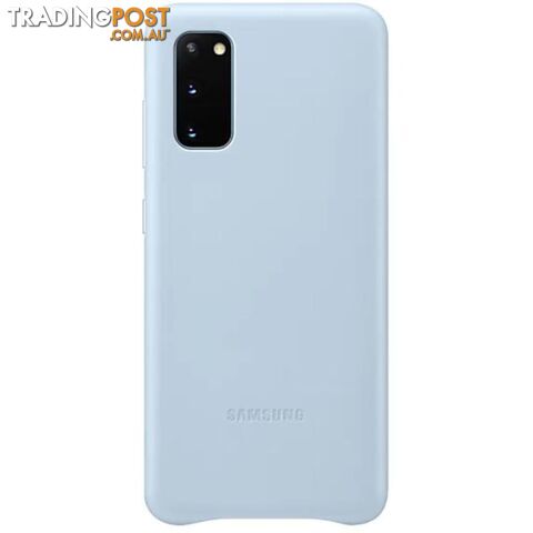 Samsung Galaxy S20 Leather Cover - Blue - Samsung - EF-VG980LLEGWW - 8806090227479