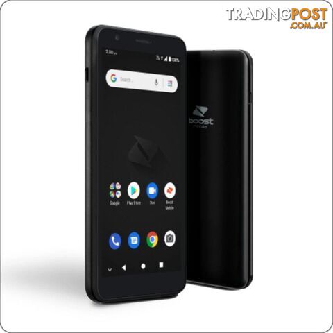 Telstra | Boost Mobile V55 4GX Phone + Hotspot - Black - Boost - Boost-V55 - 9316423048194