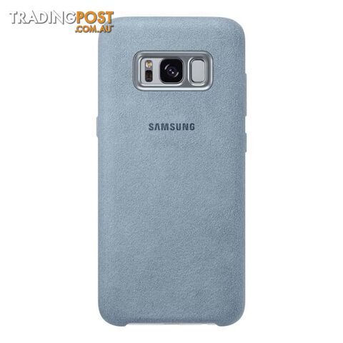 Samsung Galaxy S8 Plus Alcantara Back Cover - Mint - Samsung - EF-XG955AMEGWW - 8806088689524