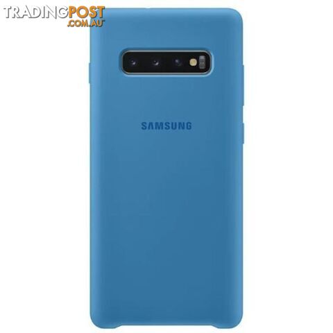 Samsung Silicone Cover suits Galaxy S10+ (6.4") - Blue - Samsung - EF-PG975TLEGWW - 8801643640224