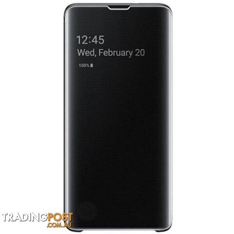 Samsung Galaxy Note 10 Clear View Cover Case - Black - Samsung - EF-ZN970CBEGWW - 8806090029479