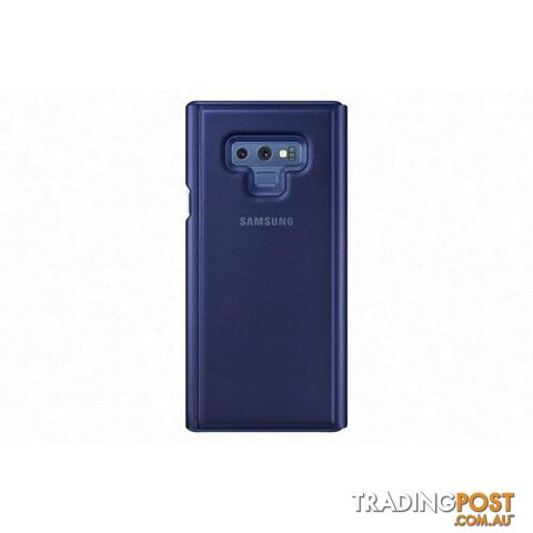 Samsung Clear View Standing Cover suits Samsung Galaxy Note 9 - Blue - Samsung - EF-ZN960CLEGWW - 8801643341213