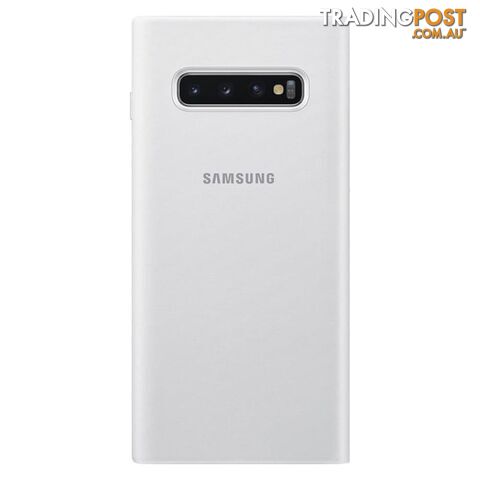 Samsung LED View Cover suits Galaxy S10+ (6.4") - White - Samsung - EF-NG975PWEGWW - 8801643648756