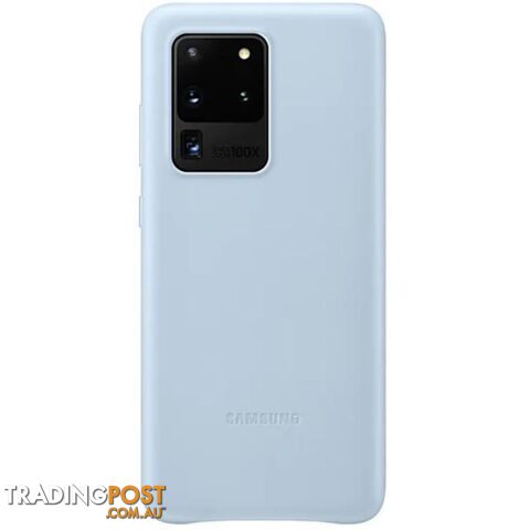 Samsung Galaxy S20 Ultra Leather Cover - Blue - Samsung - EF-VG988LLEGWW - 8806090227271