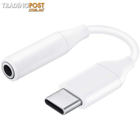 Bulk Pack Samsung Headset Adaptor - USB-C to 3.5mm - White - Samsung - BULK-EE-UC10JUW