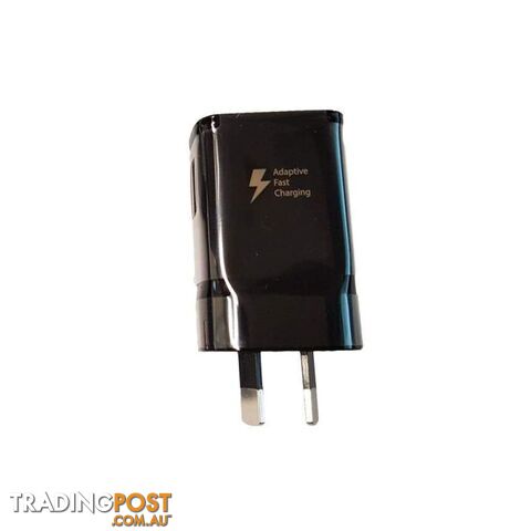 Samsung 9V Fast Charging Adapter Travel Charger - Black - Samsung - EP-TA20HBE