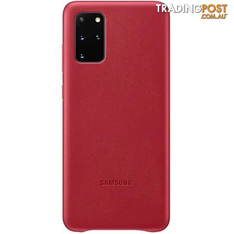 Samsung Galaxy S20+ Leather Cover - Red - Samsung - EF-VG985LREGWW - 8806090227318