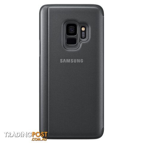 Samsung Galaxy S9 Clear View Standing Cover - Black - Samsung - EF-ZG960CBEGWW - 8801643098391