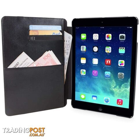 Hex Tablet Case Icon Folio For Ipad Air Supply - Charcoal Canvas - HEX - HX1527CHCV - 766288882300