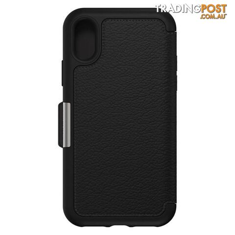 Otterbox Strada Case suits iPhone X/Xs (5.8) - Shadow Black - OtterBox - 77-59624 - 660543470076