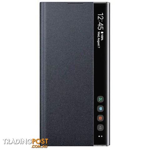 Samsung Galaxy Note 10+ Clear View Cover - Black - Samsung - EF-ZN975CBEGWW - 8806090029523