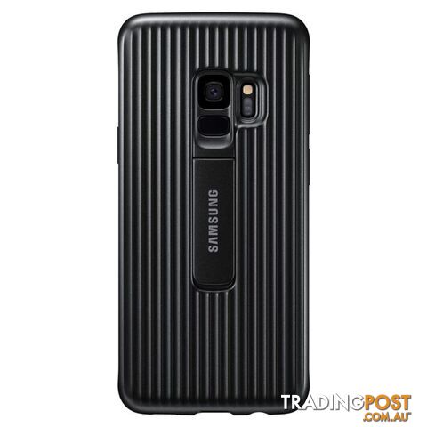 Samsung Galaxy S9 Protective Rugged Standing Cover - Black - Samsung - EF-RG960CBEGWW - 8801643105600