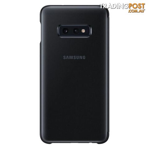 Samsung Clear View Cover suits Galaxy S10e (5.8") - Black - Samsung - EF-ZG970CBEGWW - 8801643651374