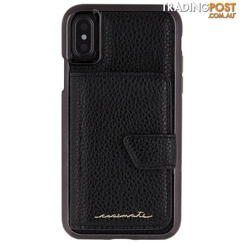 Case-mate Compact Mirror Case for iphone X/XS - Black - Case-Mate - CM036290 - 846127176200