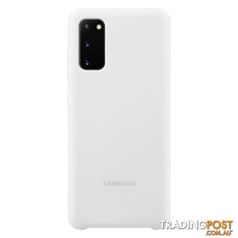 Samsung Galaxy S20 Silicone Cover - White - Samsung - EF-PG980TWEGWW - 8806090226175