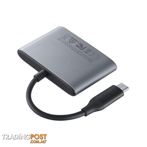 Samsung Multiport Adaptor - HDMI 4K, USB 3.1, Data In & Out, PD 3.0 - Samsung - EE-P3200BJEGWW - 8806090161254