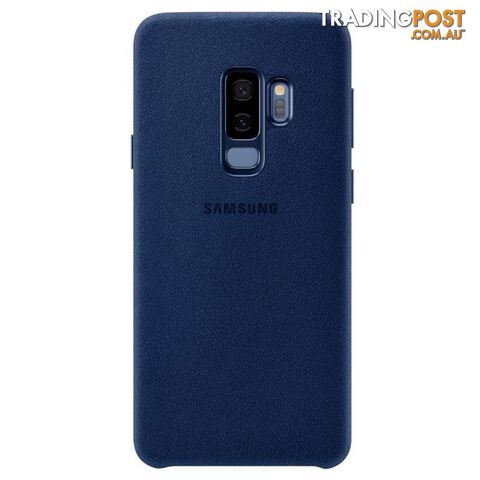 Samsung Galaxy S9 Plus (S9+) Alcantara Cover - Blue - Samsung - EF-XG965ALEGWW - 8801643098926