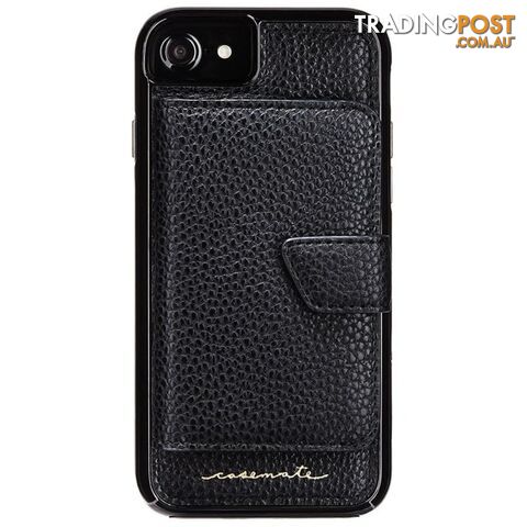 Case-mate Compact Mirror Case suits iPhone 6/6s/7/8 - Black - Case-Mate - CM036124 - 846127175388