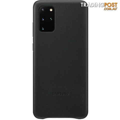 Samsung Galaxy S20+ Leather Cover - Black - Samsung - EF-VG985LBEGWW - 8806090227349