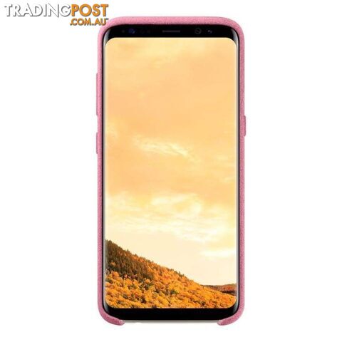 Samsung Galaxy S8 Plus Alcantara Back Cover - Pink - Samsung - EF-XG955APEGWW - 8806088689548