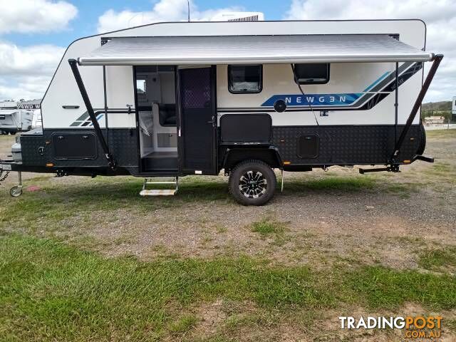 NEW 2023 NEWGEN NG18F 2 BUNK CARAVAN 1 AXLE