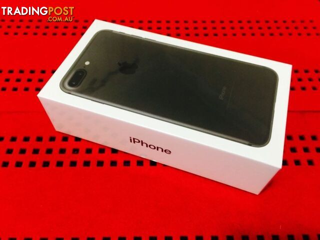 New Sealed iPhone 7+Plus Black