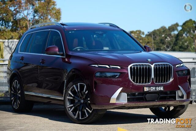 2024 BMW X7 XDRIVE40I DESIGN PURE EXCELLENCE G07LCIAUTOAWD WAGON