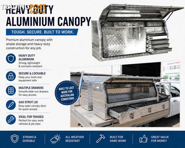 Aluminium Ute Toolbox