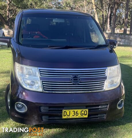 2008 Nissan Elgrand E51 Elgrand Van Automatic