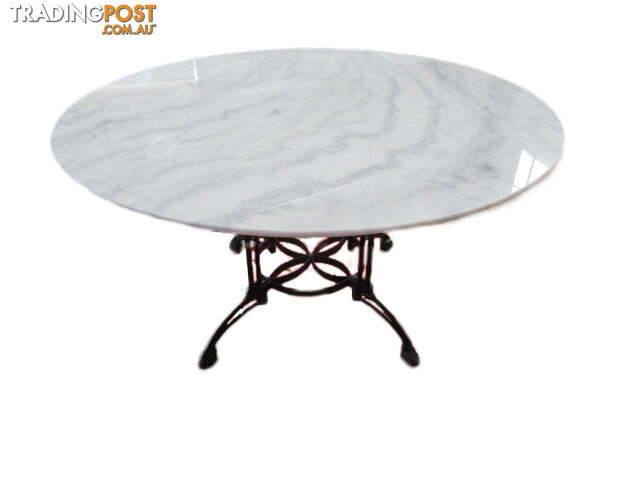 Cheapest 135cm Marble Top Table Seat up to 10 DELIVERED Sydney WAS $1499