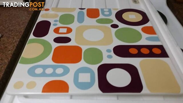retro looking large serving plate