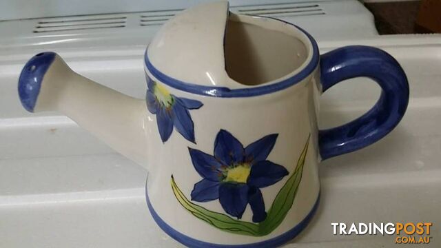 cute ceramic watering can