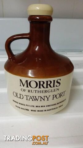 2 morris of rutherglen old tawny port jugs