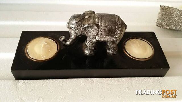 elephant candle holder