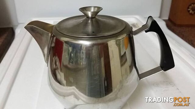 stainless steel teapot