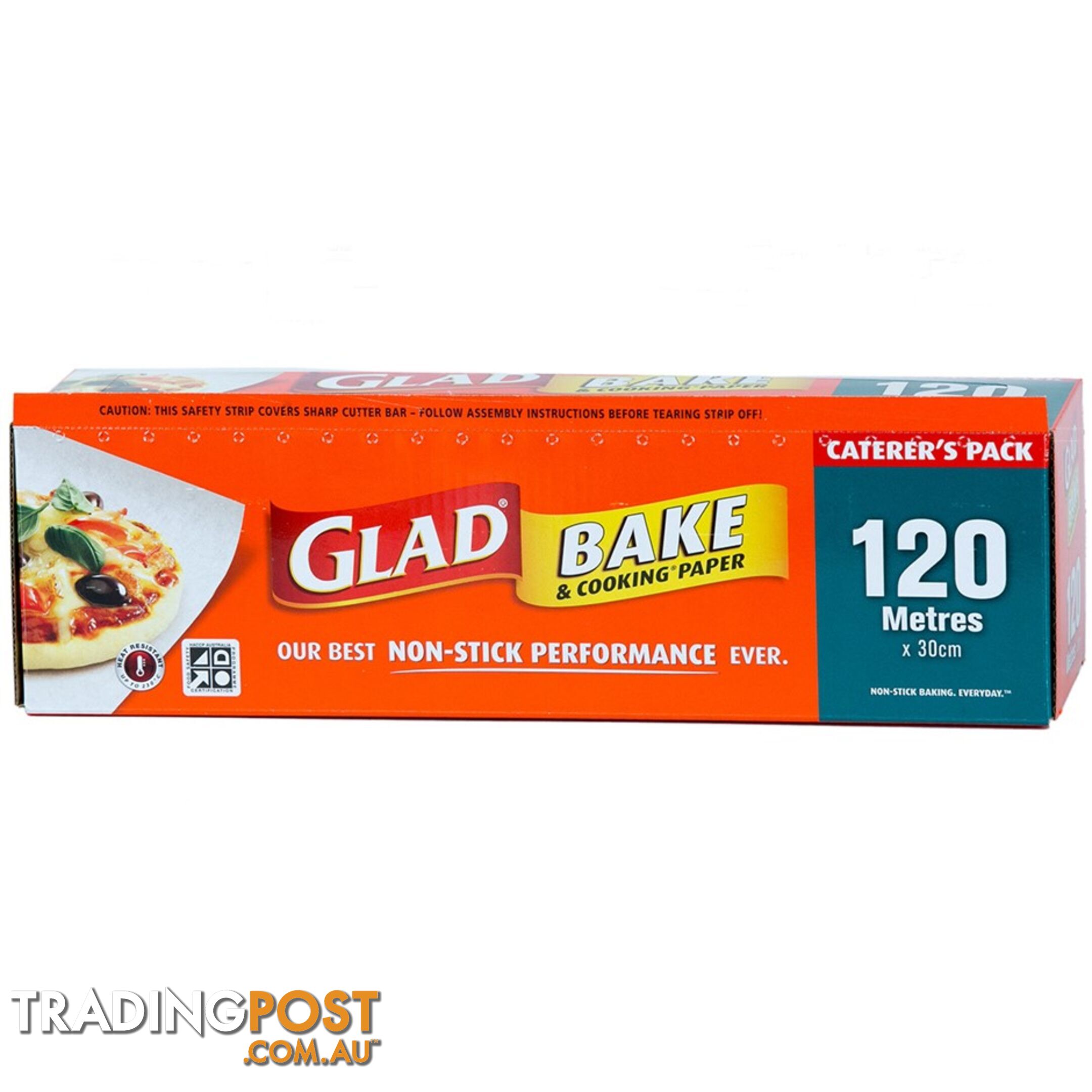 2 x GLAD Products, inc. 1 x Cling Wrap 300m x 33cm & 1 x Cooking Paper 120m