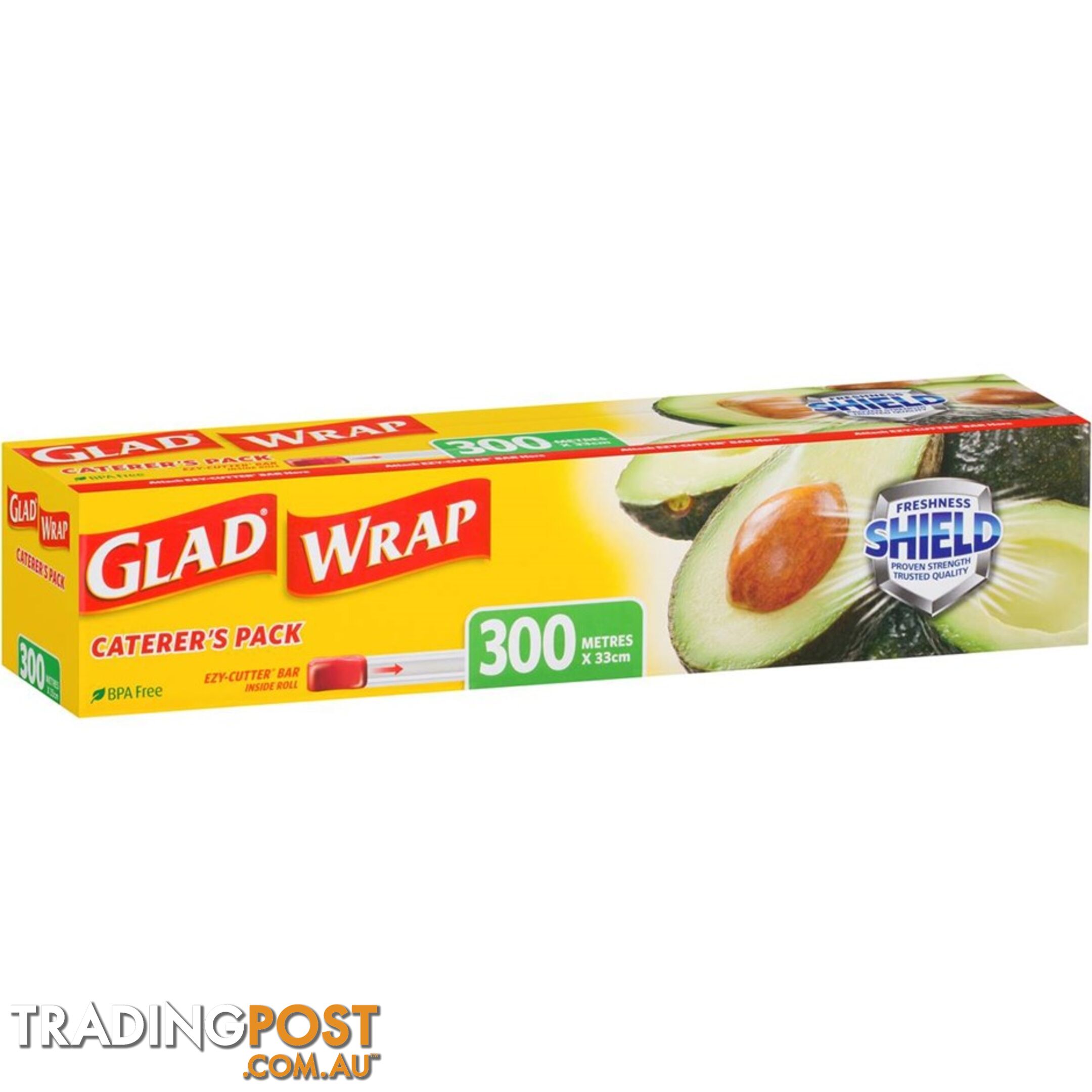 2 x GLAD Products, inc. 1 x Cling Wrap 300m x 33cm & 1 x Cooking Paper 120m